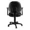 National Public Seating Black 22 1/2 in W 22 1/2 in L 18"-22" H, Arm Rests, Fabric Seat, Comfort Series CTC-A - alternate 3